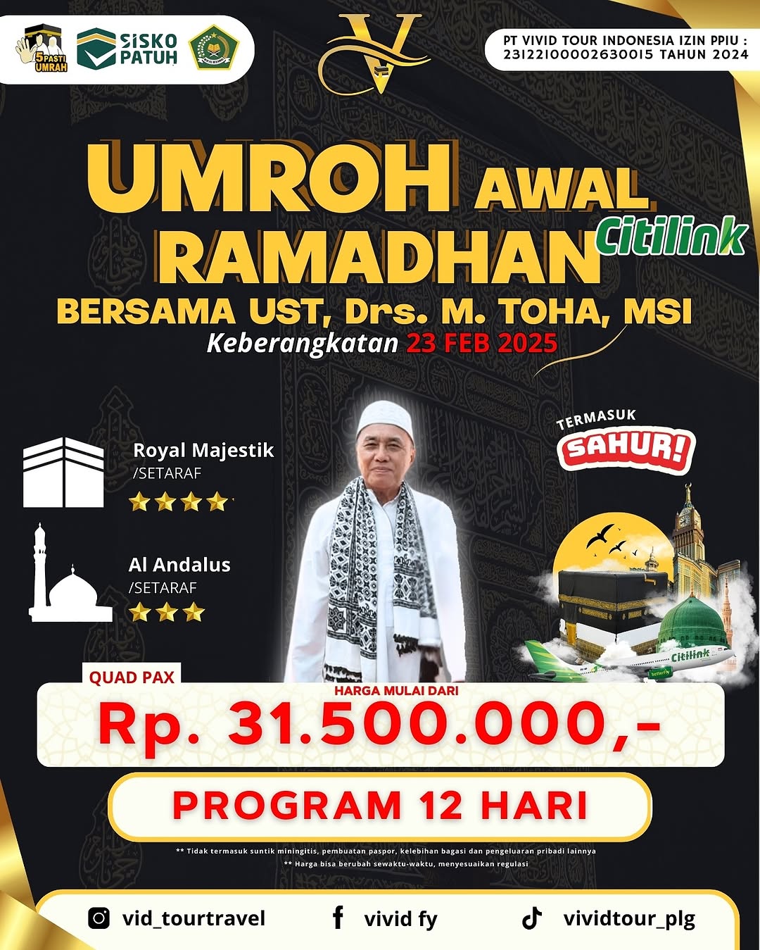 Paket Umroh Vivid Tour Indonesia (2) Paket Umroh Vivid Tour Indonesia (2)